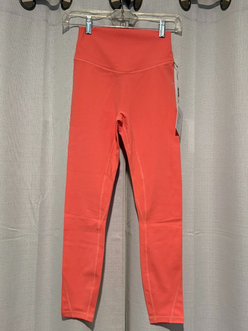 NWT ACTA Wear Evo Leggings Coral Pink Size Small - Picture 1 of 6